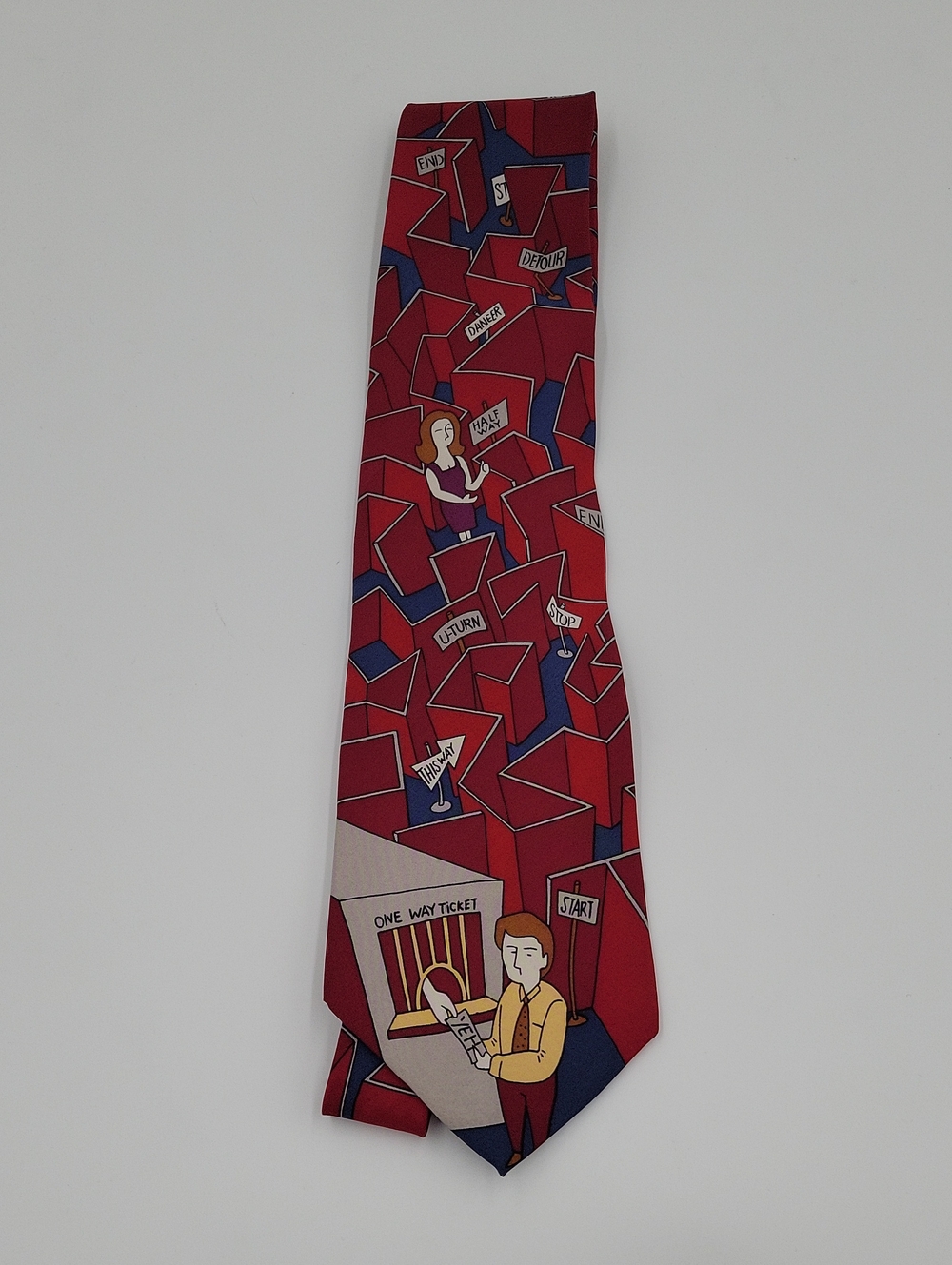 The Beatles Day Tripper Silk Tie Office Business Eclectic Grandpa Collector